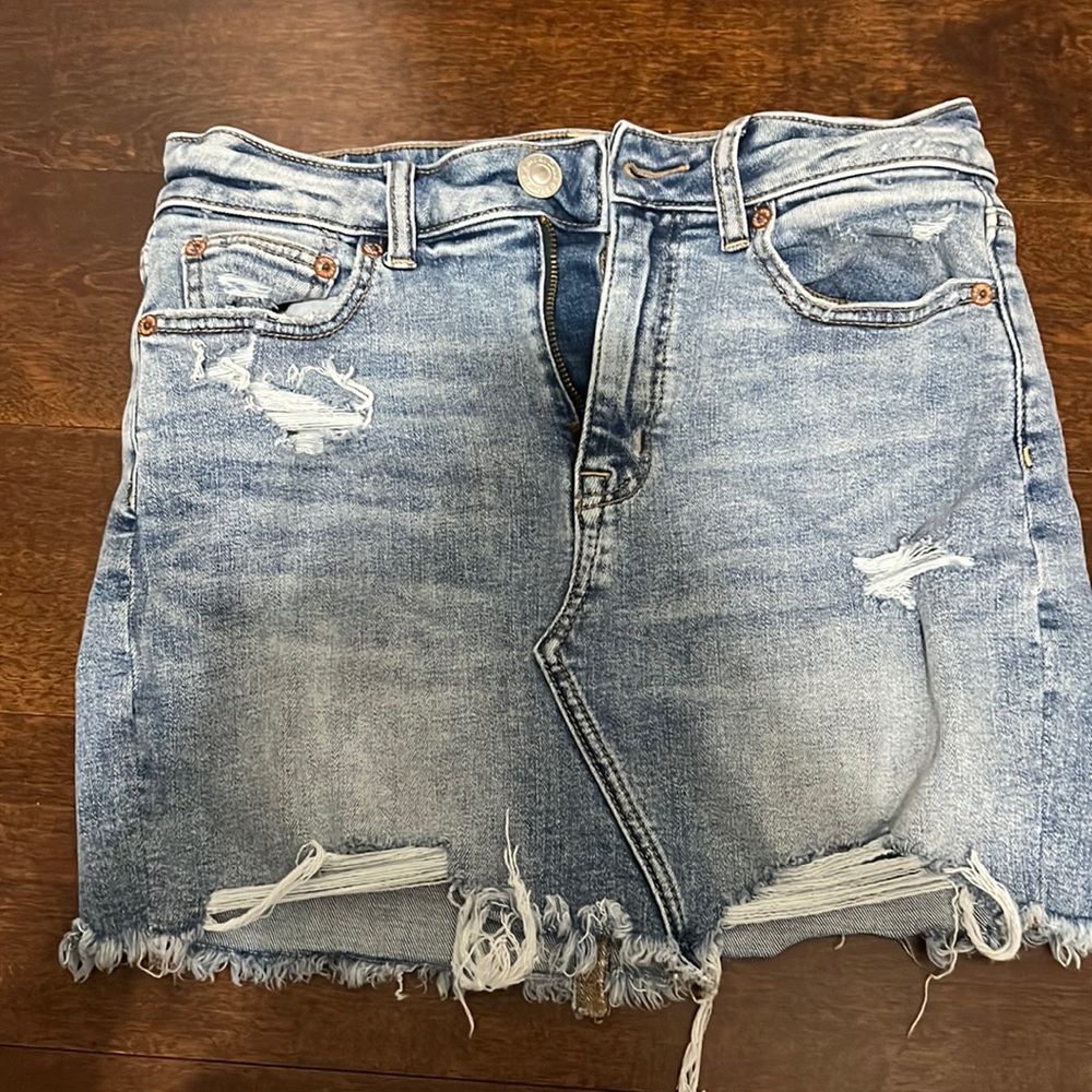American Eagle Jean skirt, super stretch